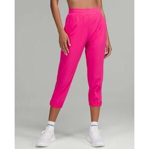 LULULEMON Adapted State High-Rise Cropped Jogger 23" in Sonic Pink Size 4